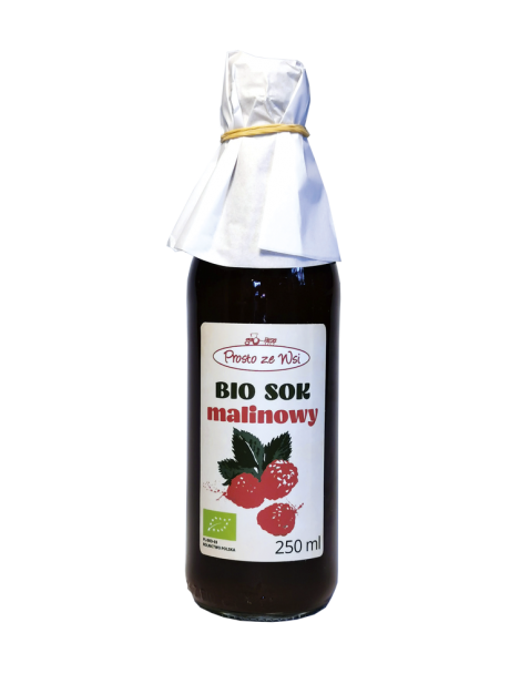 Sok malinowy ekologiczny 250 ml