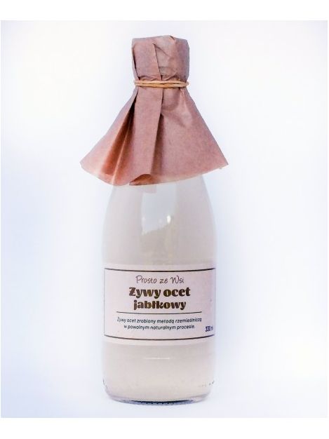 Żywy ocet - jabłkowy 330 ml